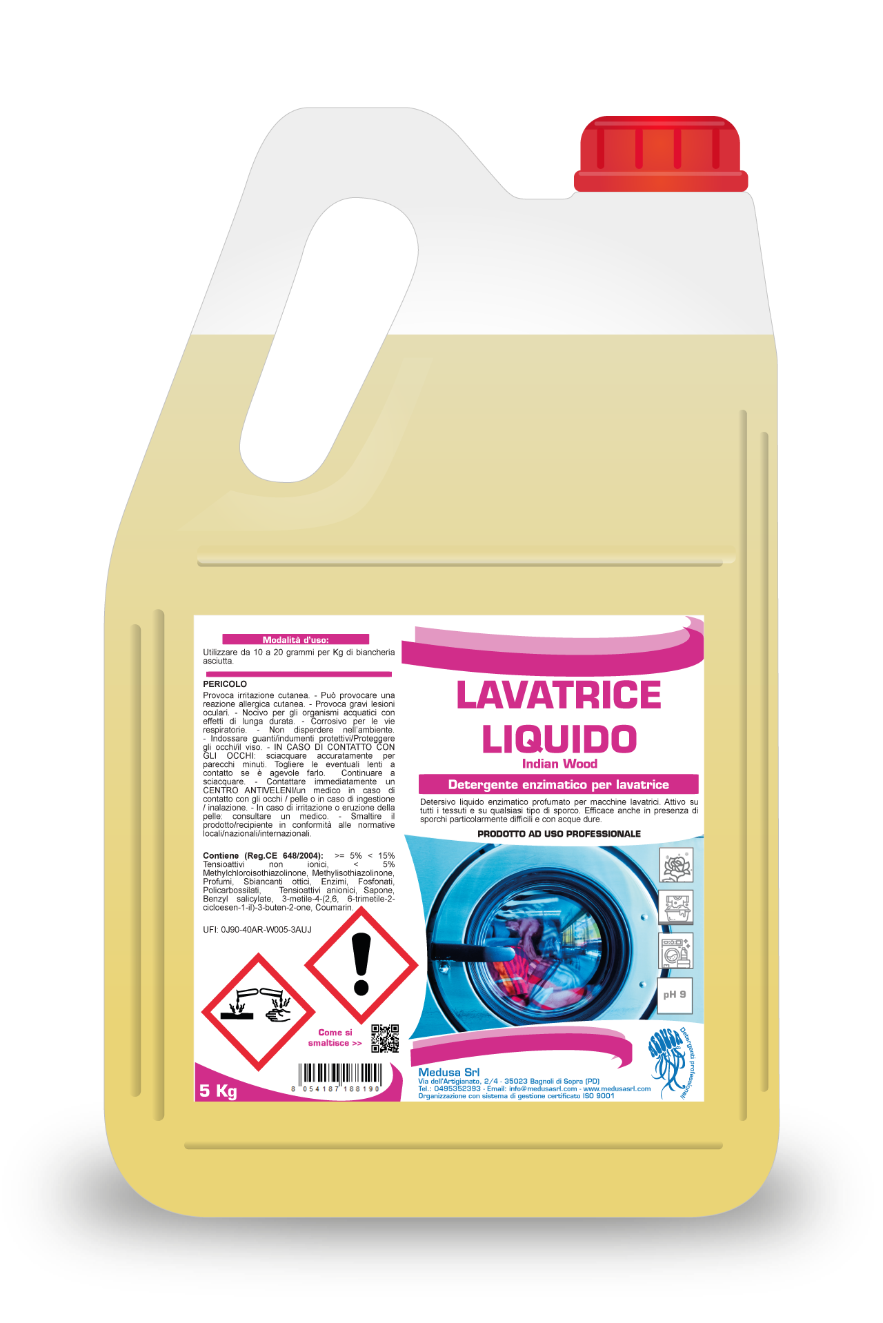 Lavatrice Liquido Indian Wood - 5 Kg